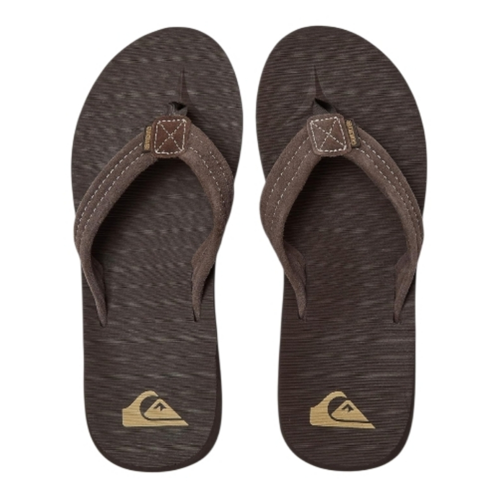 Quiksilver Carver Suede Flip Flops for‎ Men